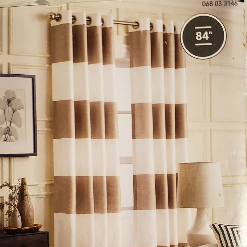 Threshold 54x84 Bold Curtain 2 Panels